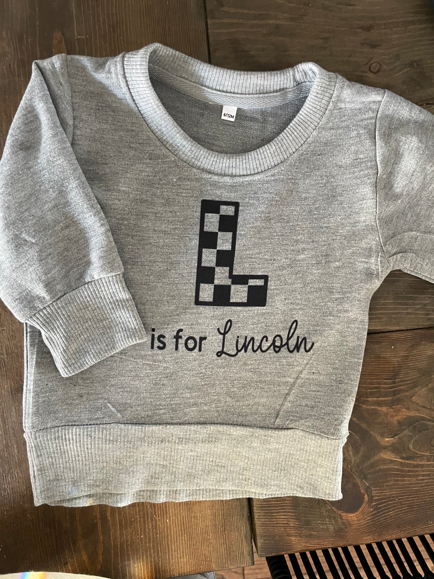 Custom Name Crewneck