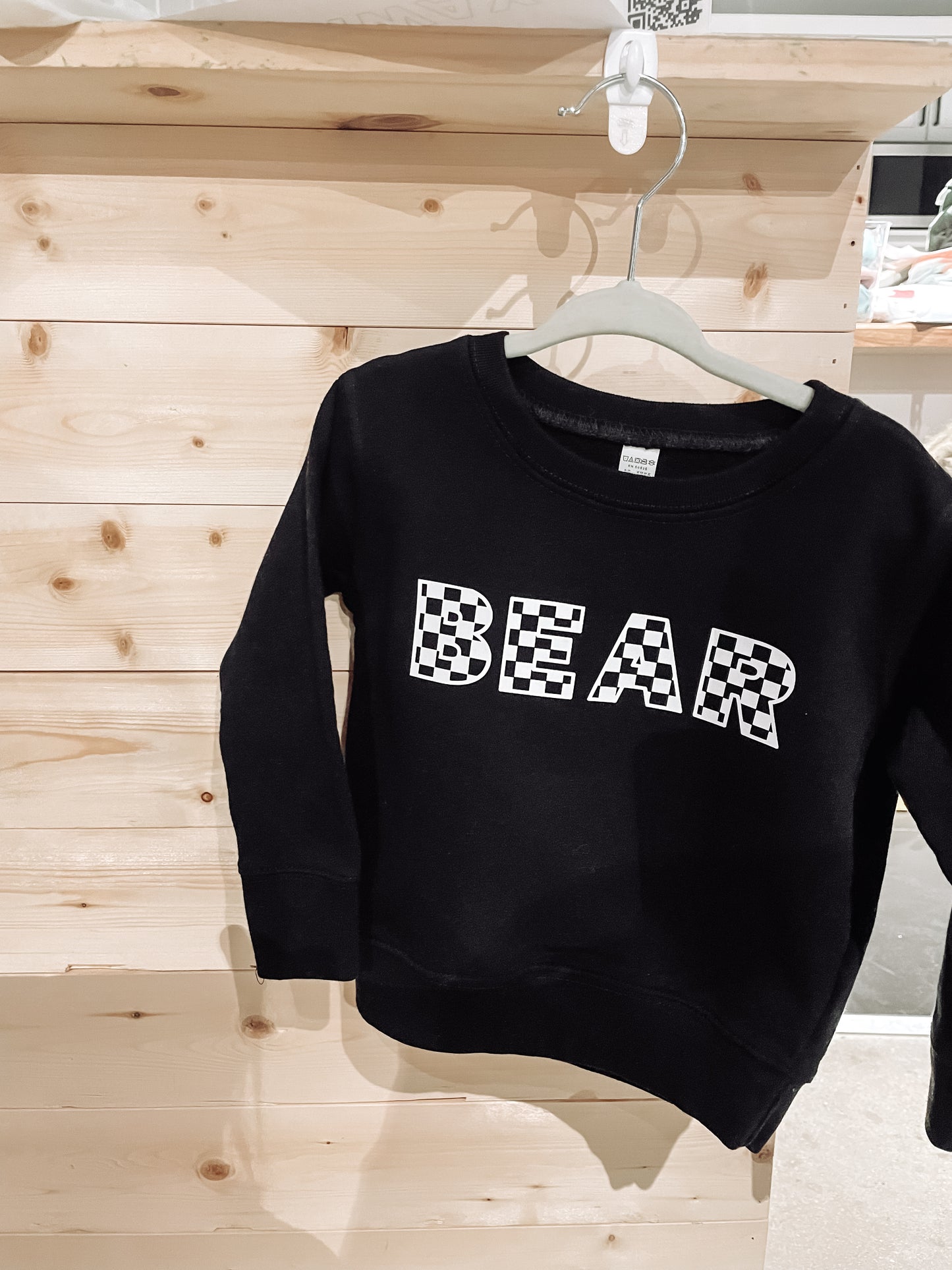 Checkered Uniquely You - Personalized Name Top