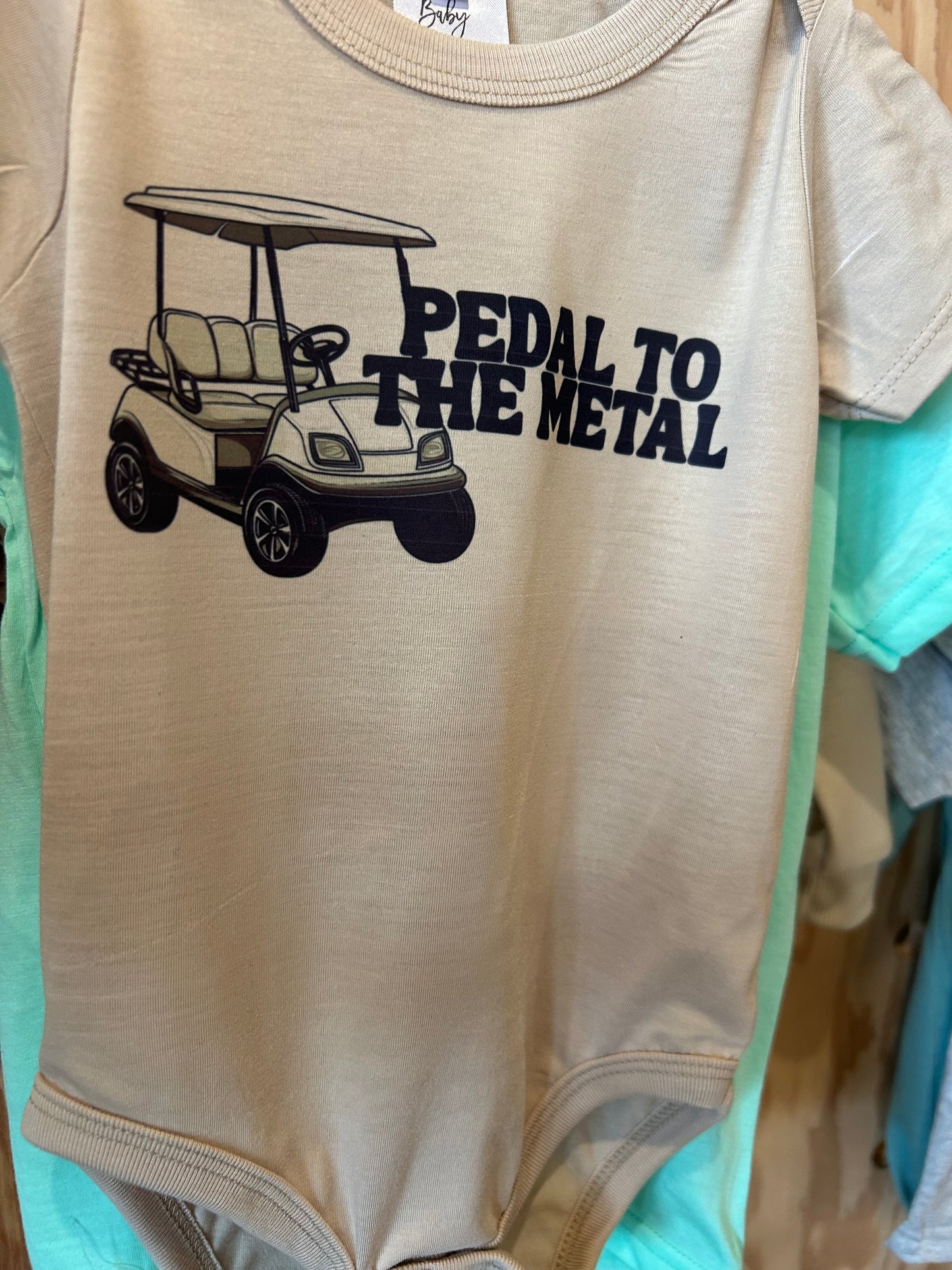 Pedal to the Metal Golf Cart