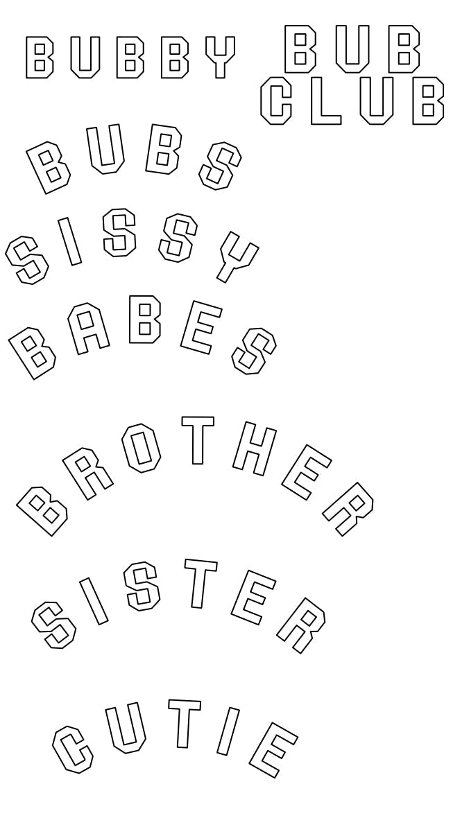 Bubs t-Shirt Designs