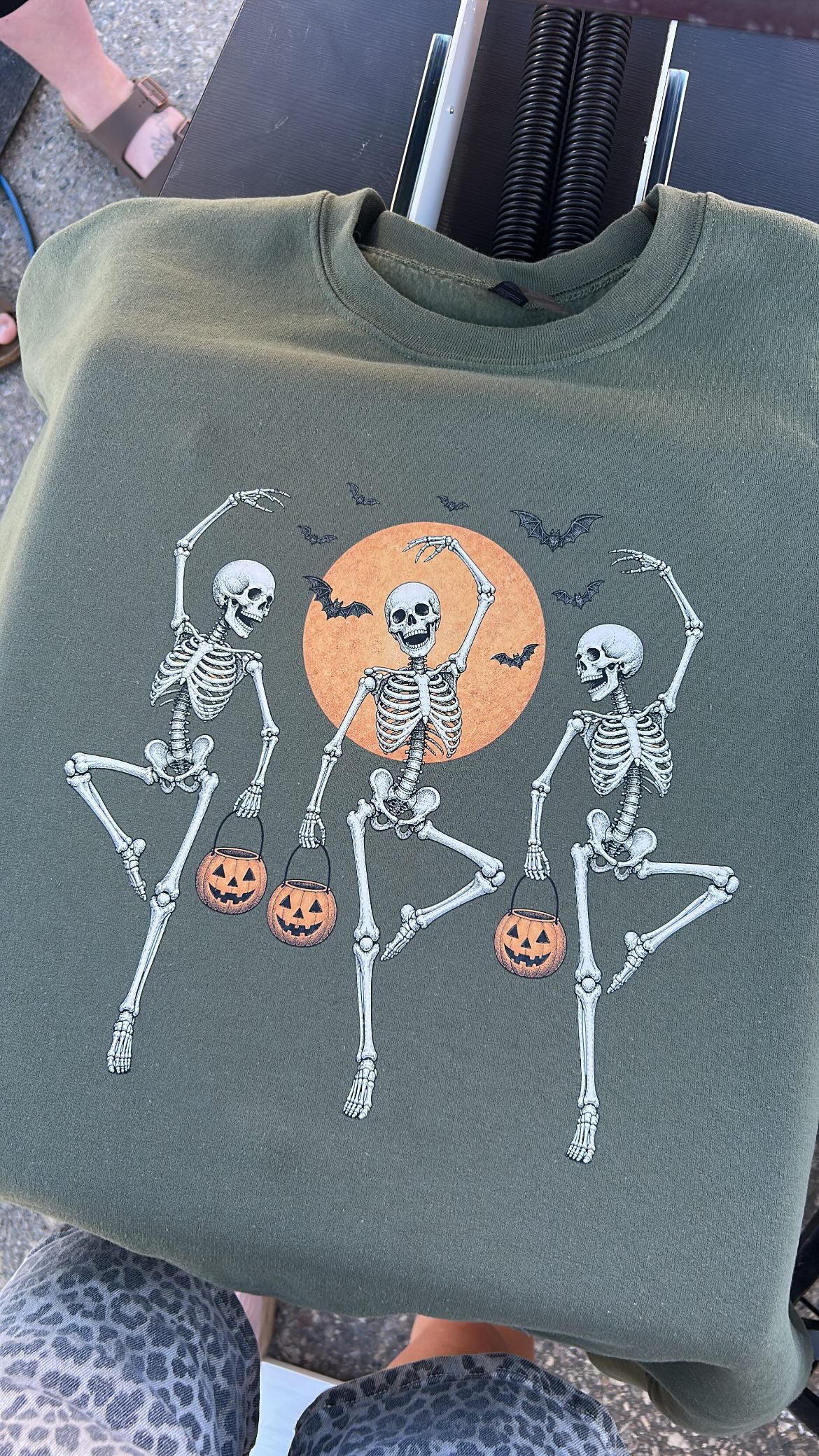 Happy Happy Skeletons Crewneck