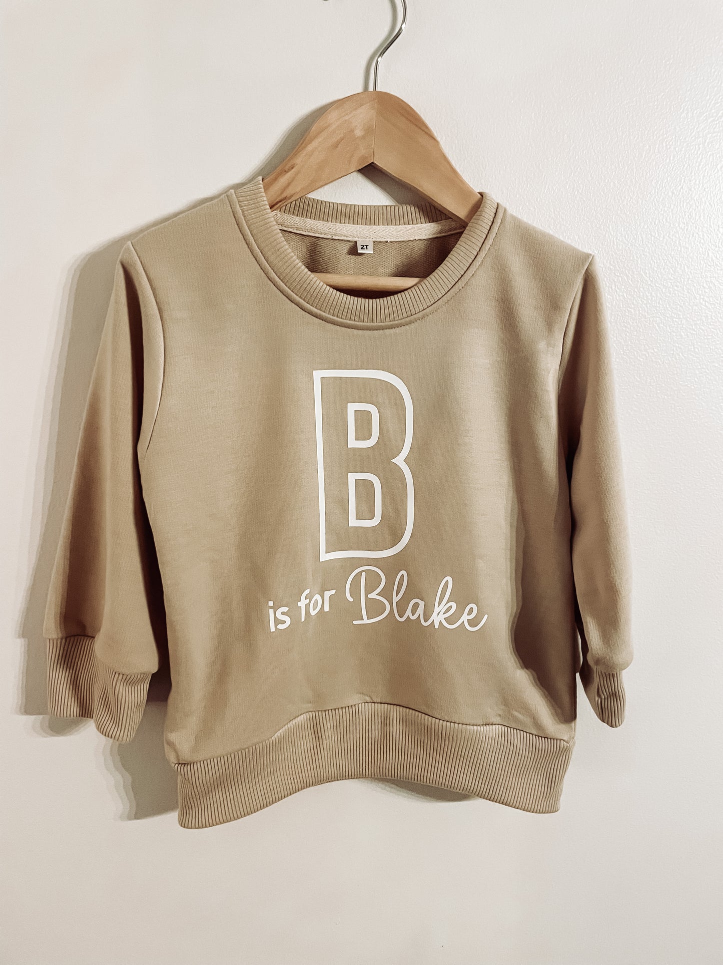 Custom Name Crewneck