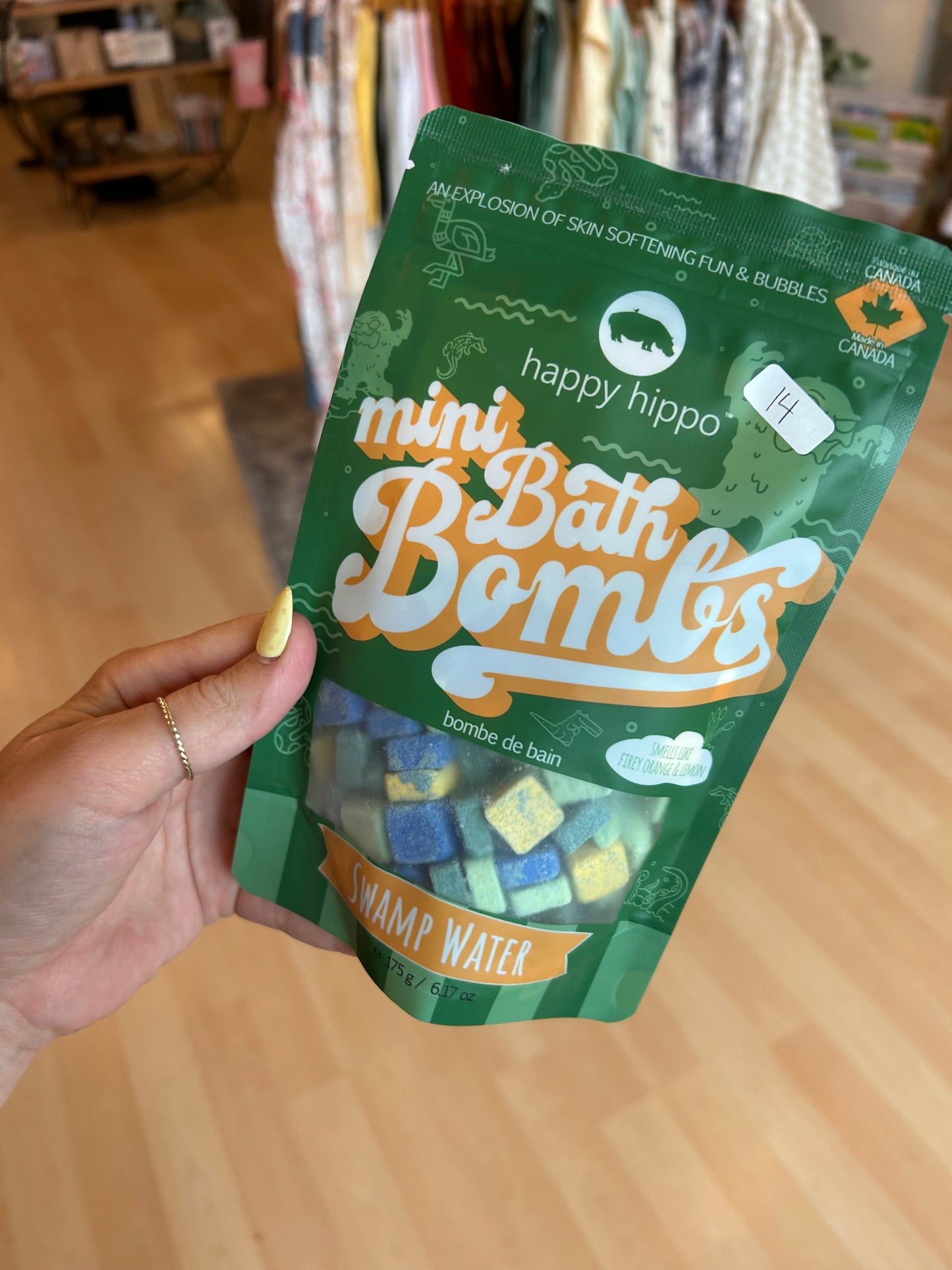 Happy Hippo Mini Bath Bombs