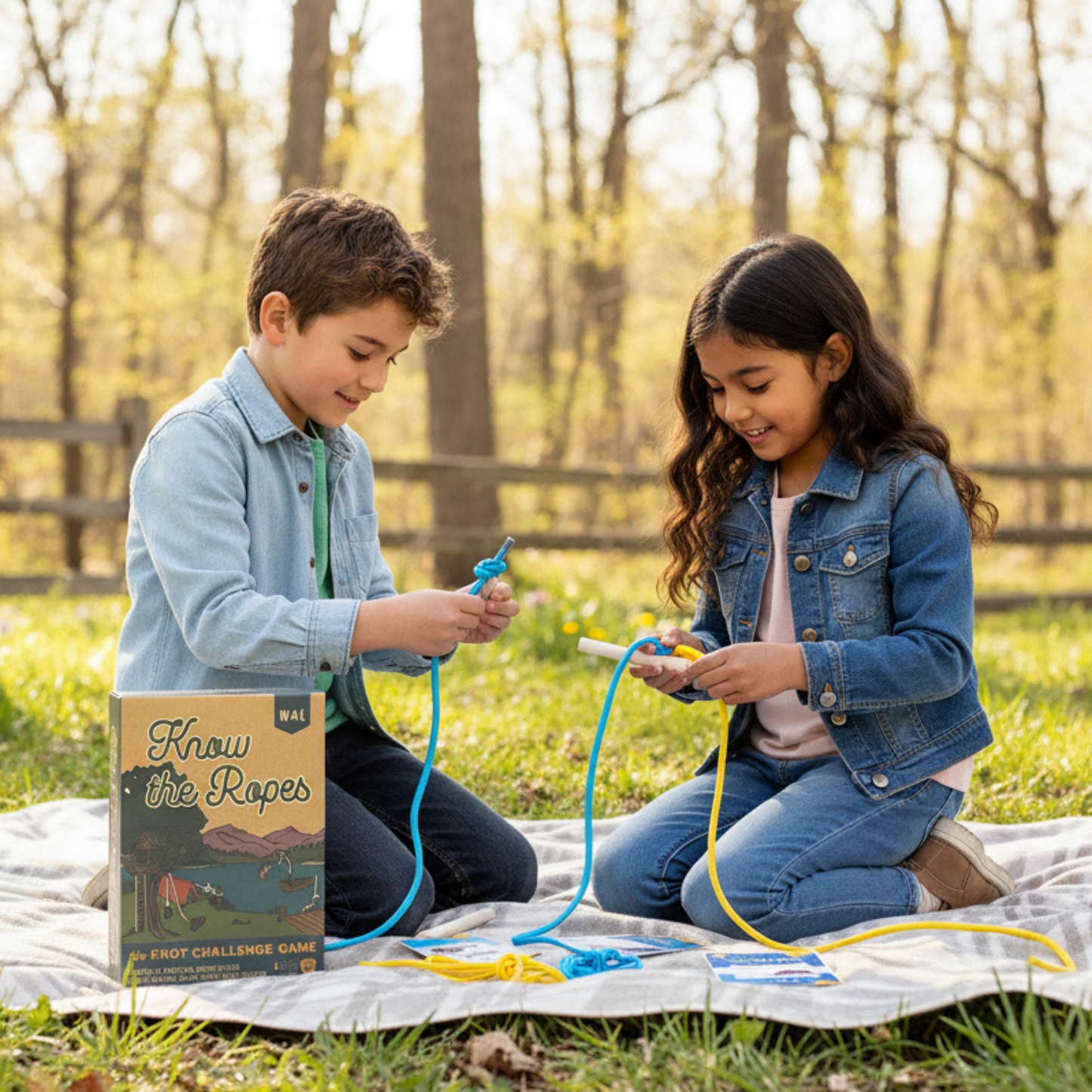 Kids Knot Tying Game