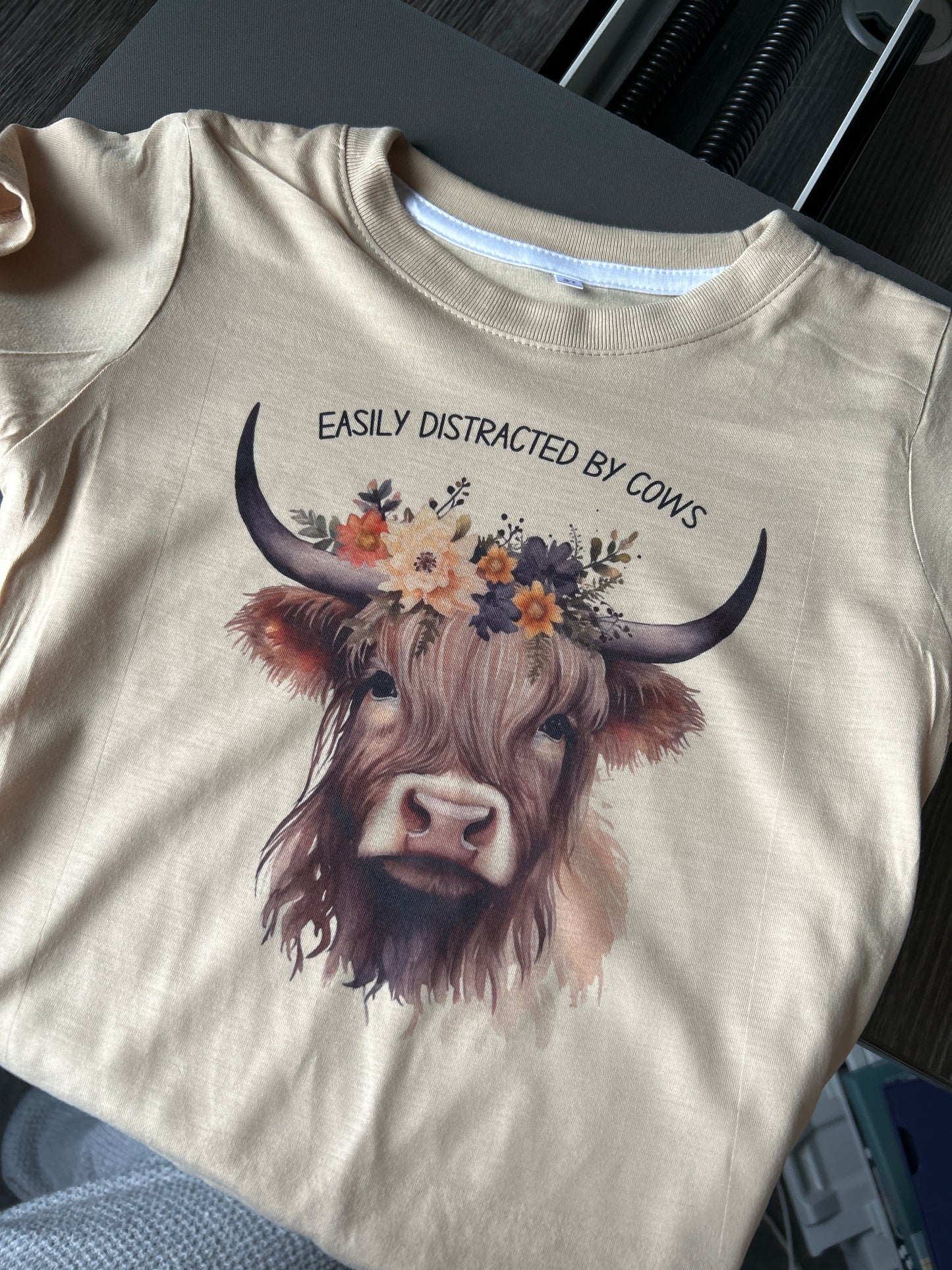 Easily Distracted by Cows Crewneck