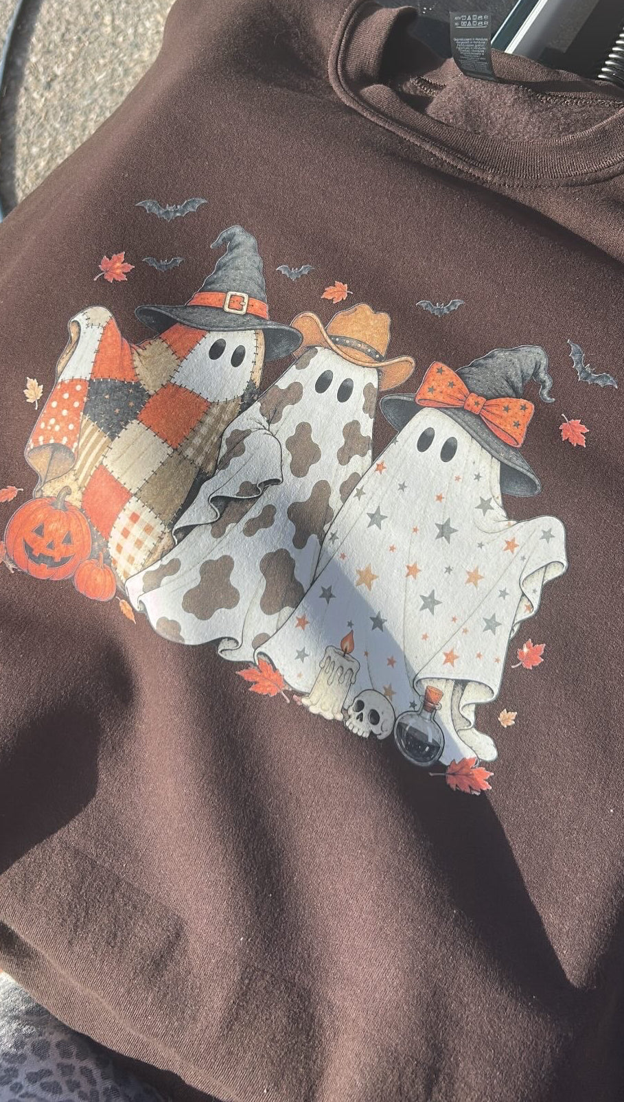 Ghost Besties Crewneck or Tee