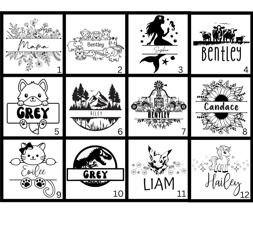 Custom Name Lunch Box - PRE ORDER