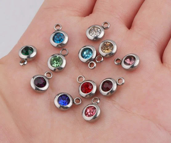 Birth Stones for Mama Necklace