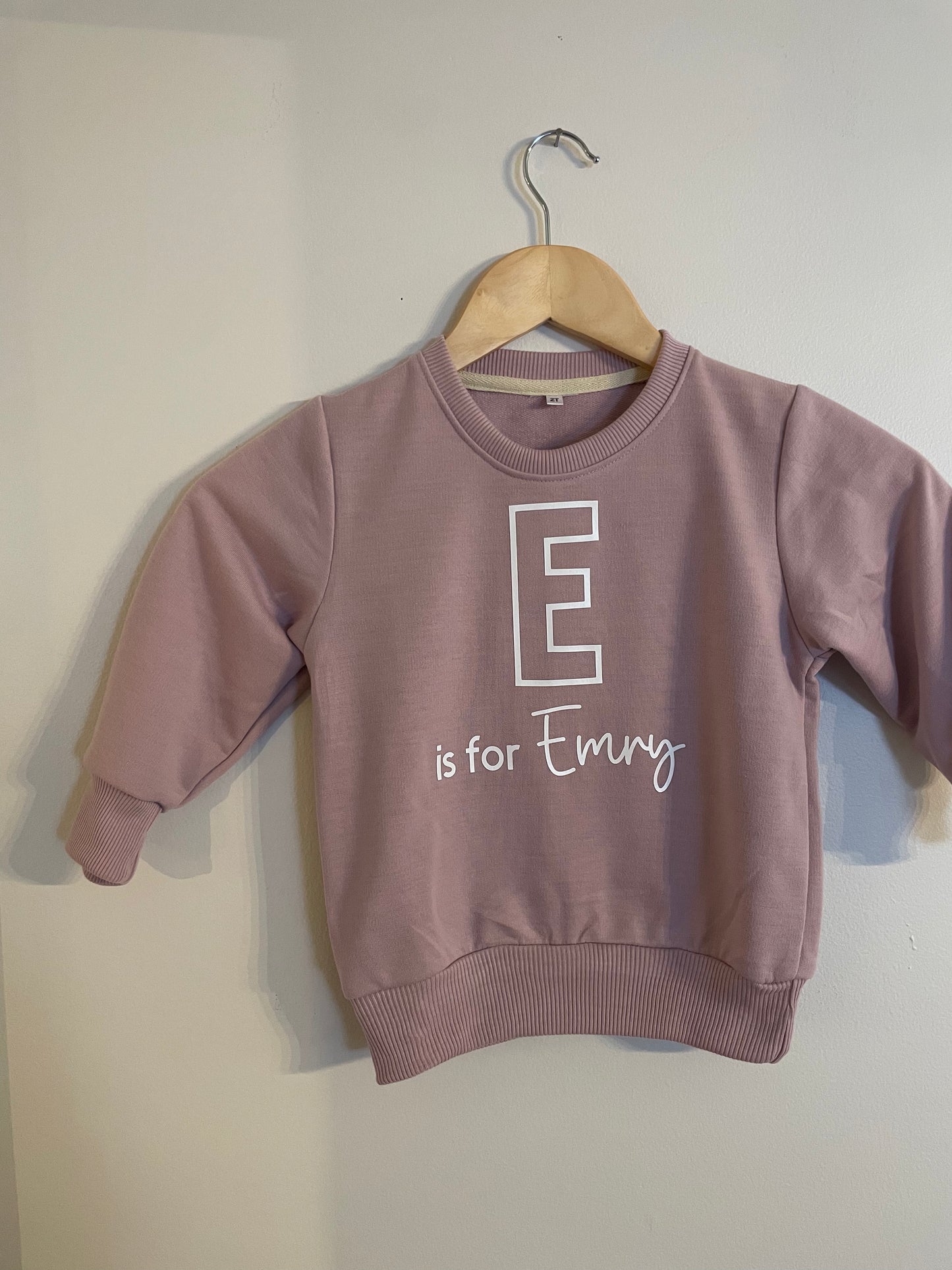 Custom Name Crewneck