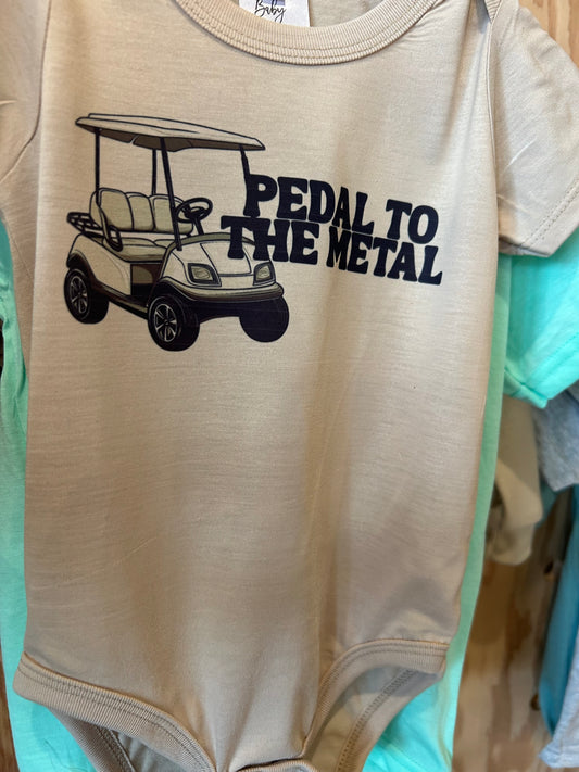 Pedal to the Metal Golf Cart
