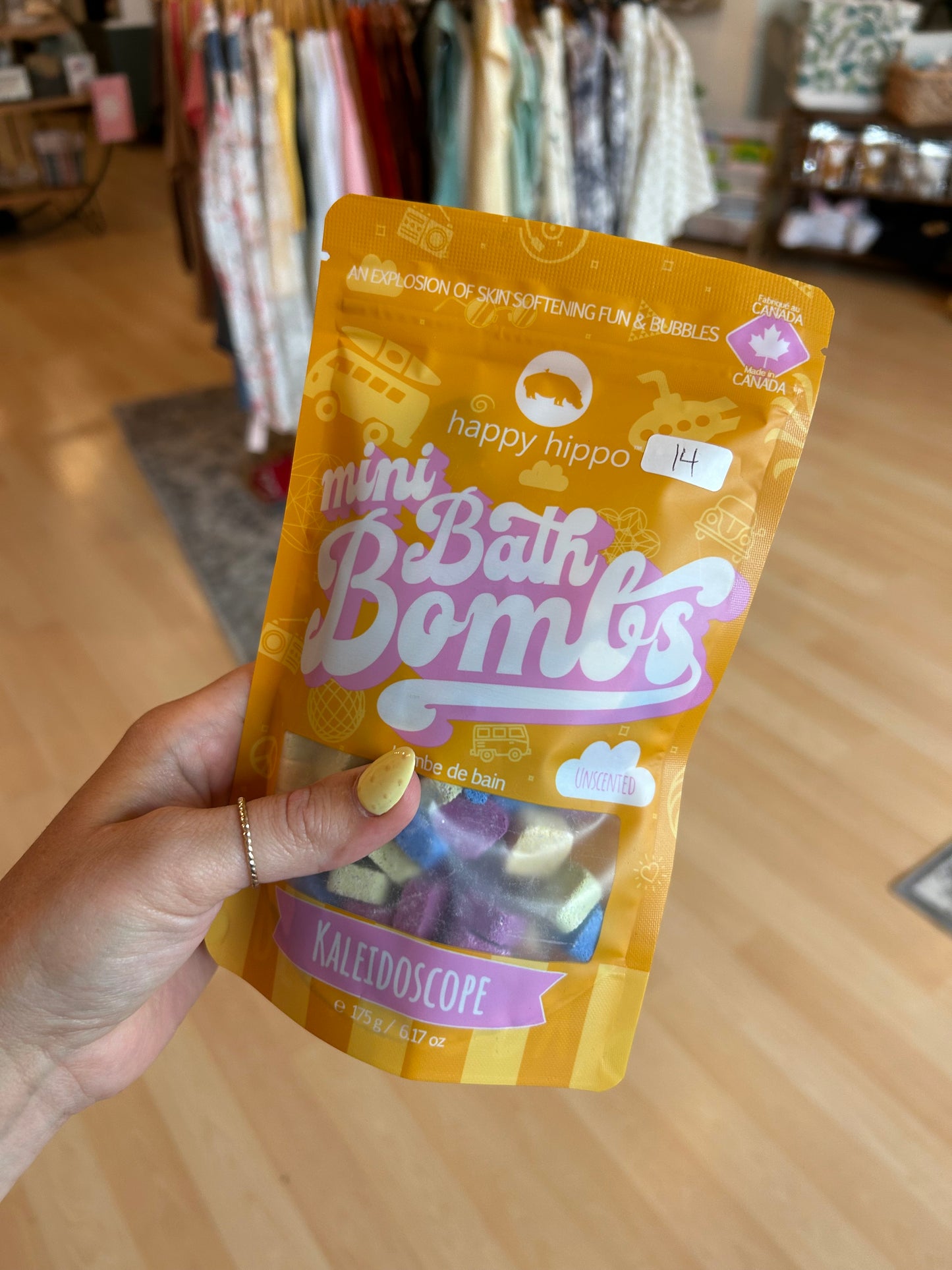 Happy Hippo Mini Bath Bombs
