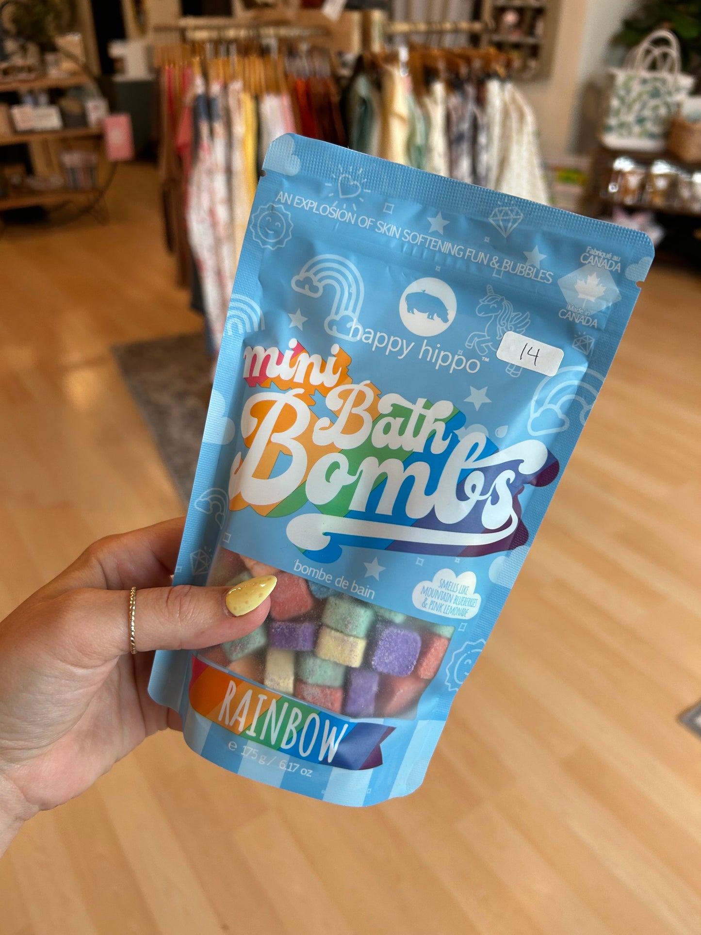 Happy Hippo Mini Bath Bombs