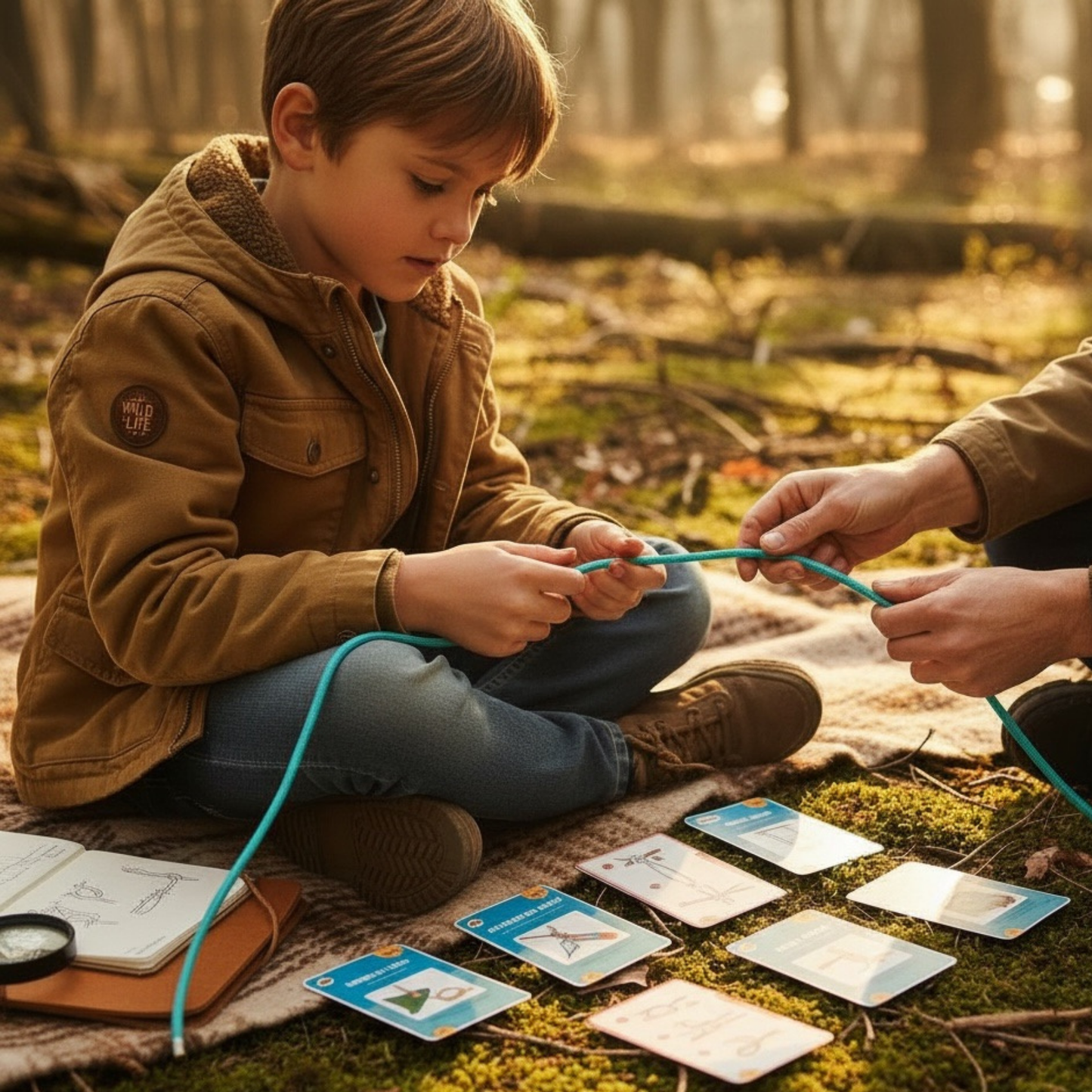 Kids Knot Tying Game