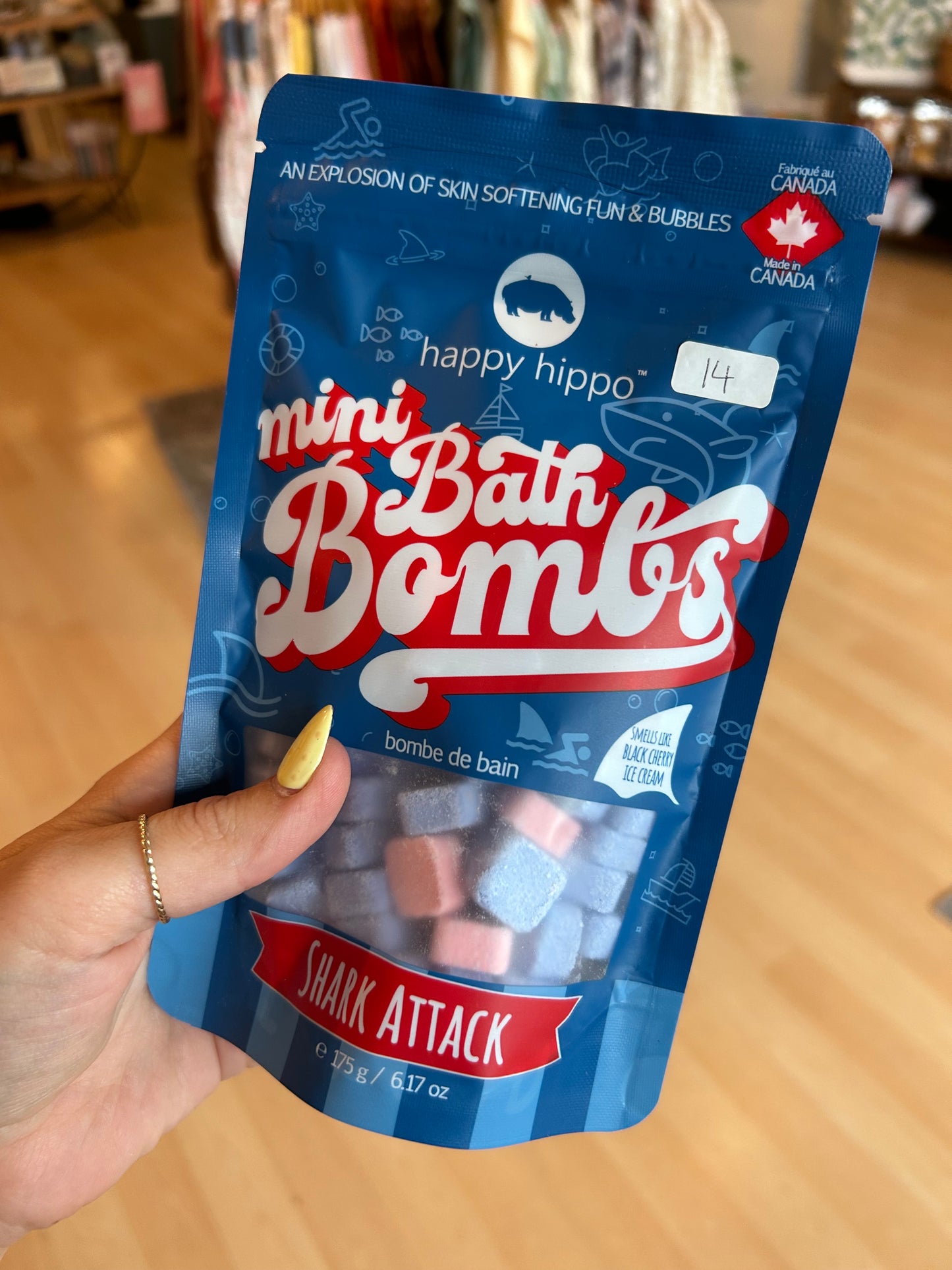Happy Hippo Mini Bath Bombs