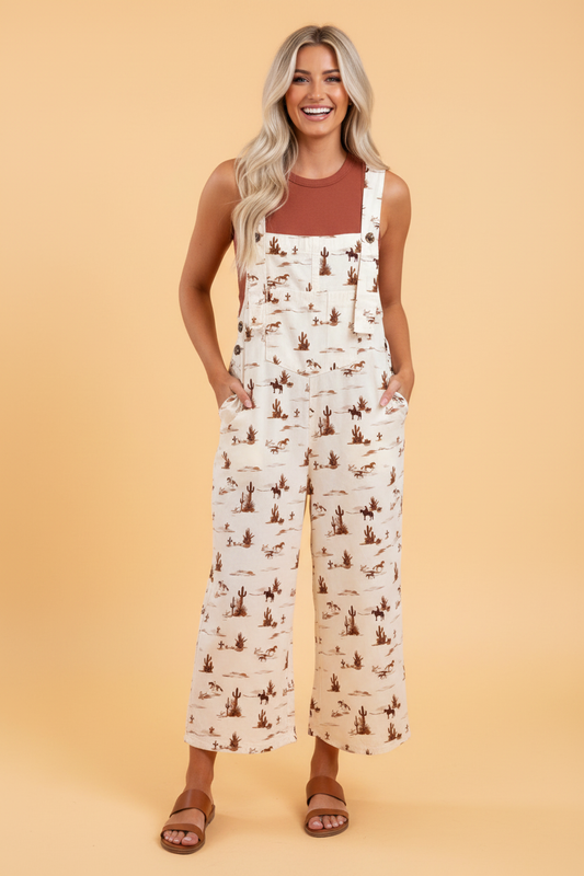 Western Adjustable Overalls