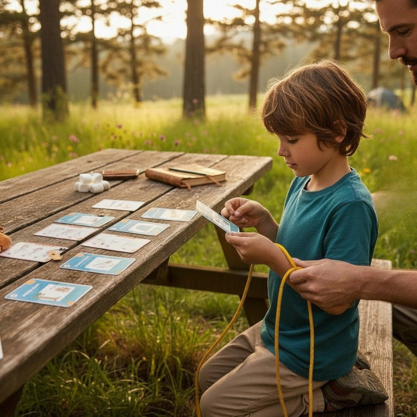 Kids Knot Tying Game