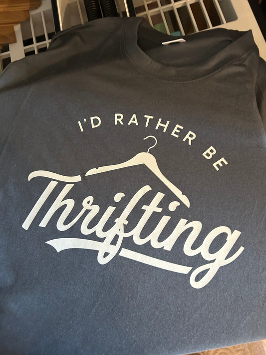 I’d Rather Be Thrifting Crewneck