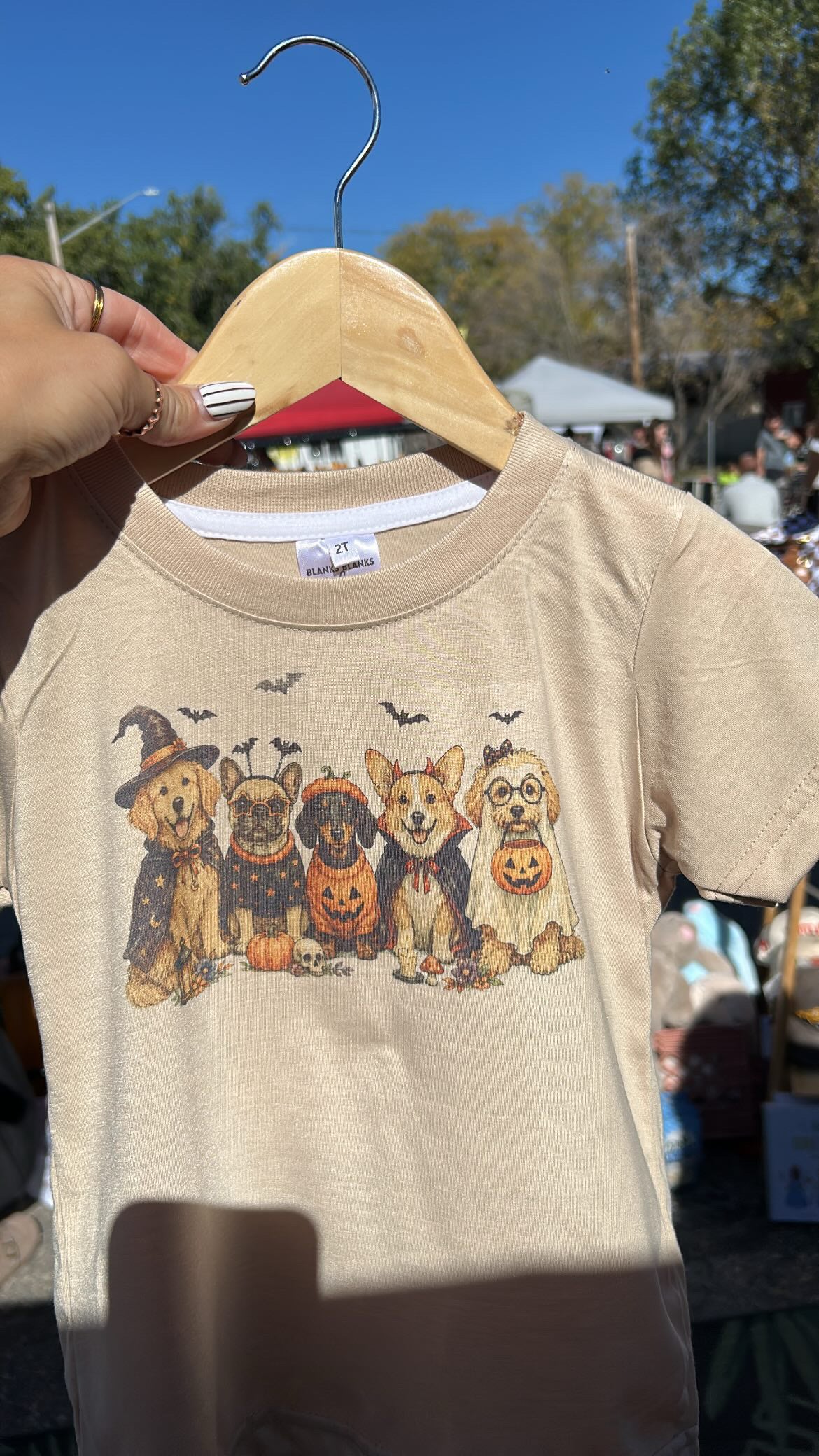 Halloween Doggies Kids Top