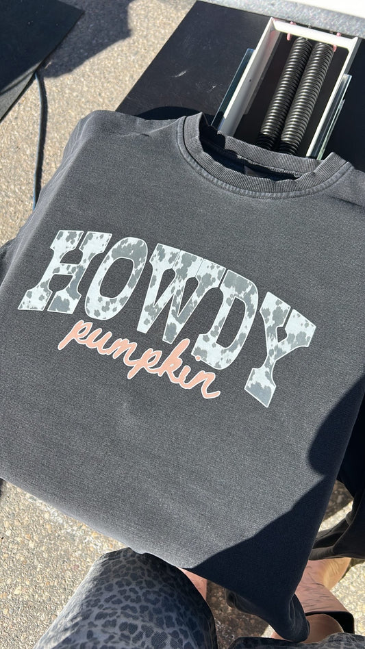 Howdy Pumpkin Crewneck