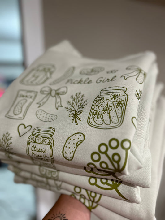 Pickle Girl Crewneck