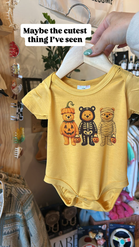 Teddy Bear Halloween Onesie