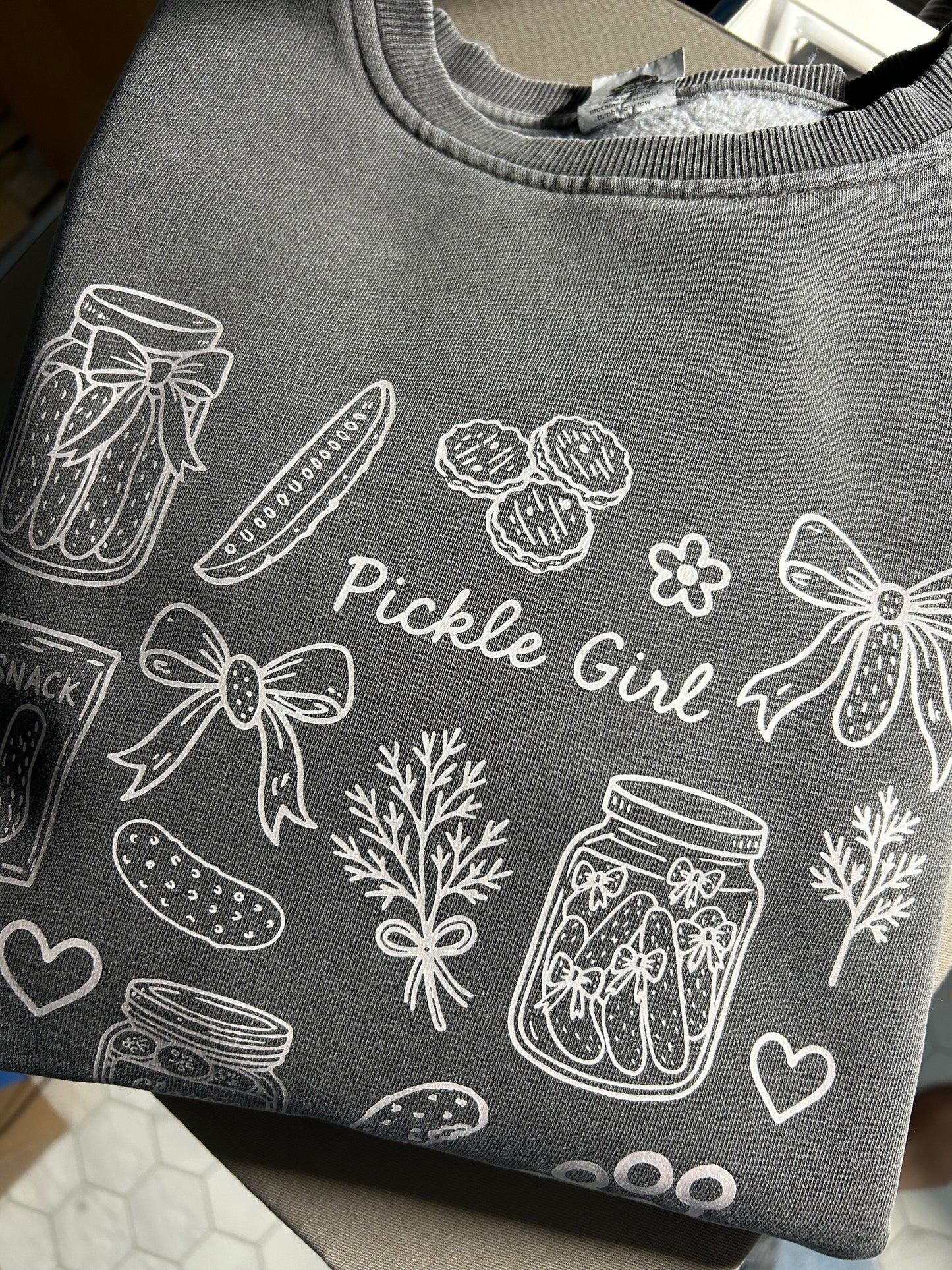 Pickle Girl Crewneck