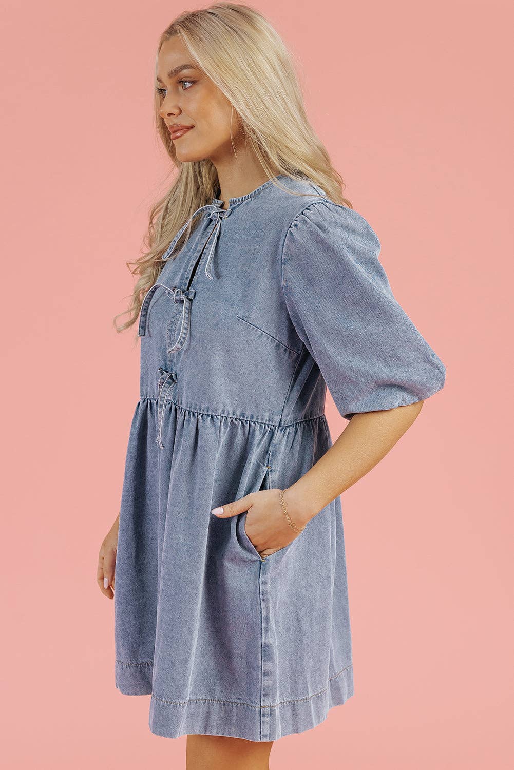 The Darling Denim Dress