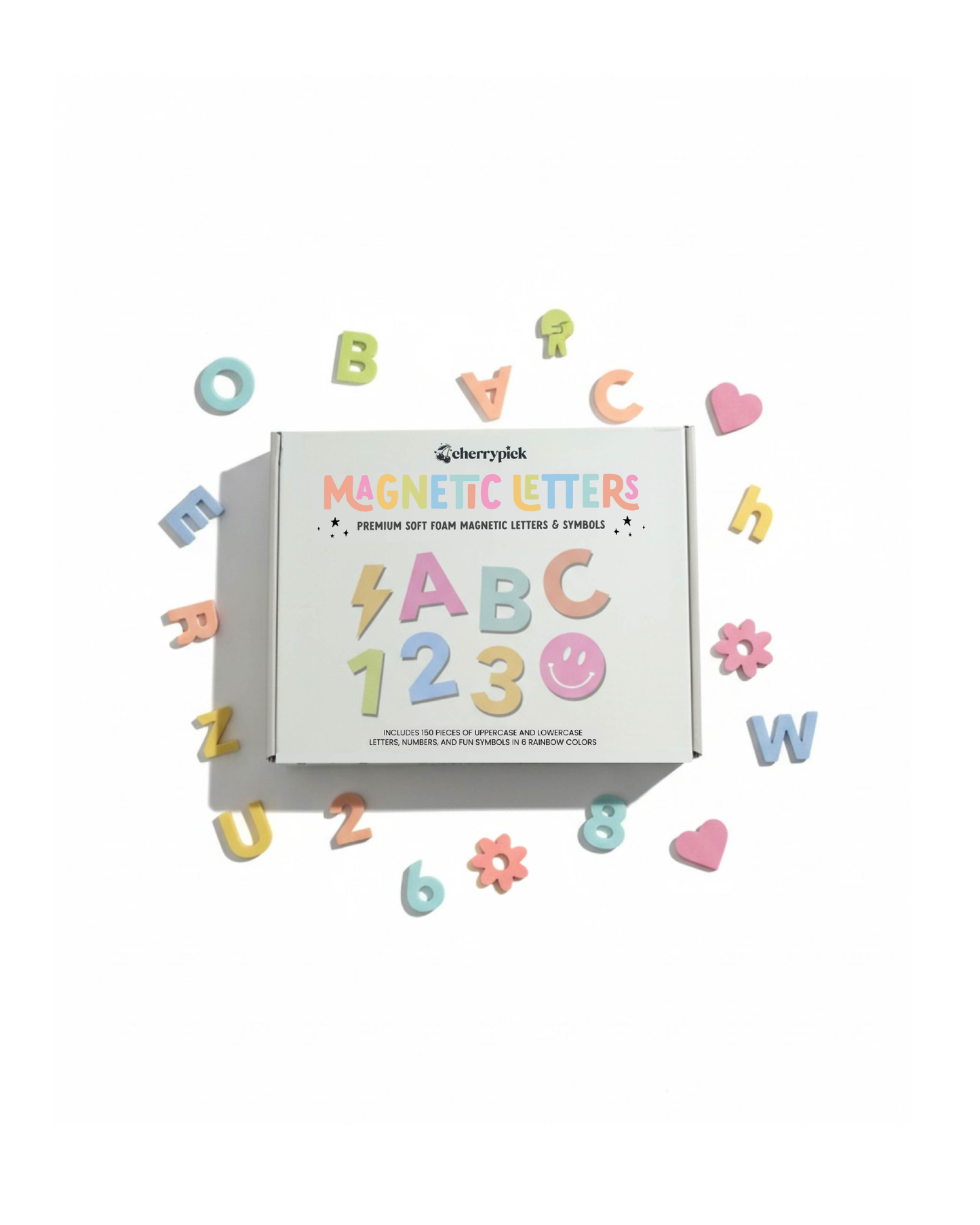 Soft Foam Magnetic Letters & Symbols 150pc Set